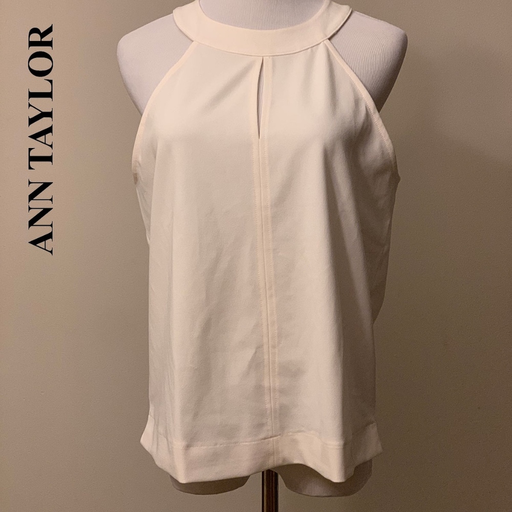 NWOT Ann Taylor Halter Shell